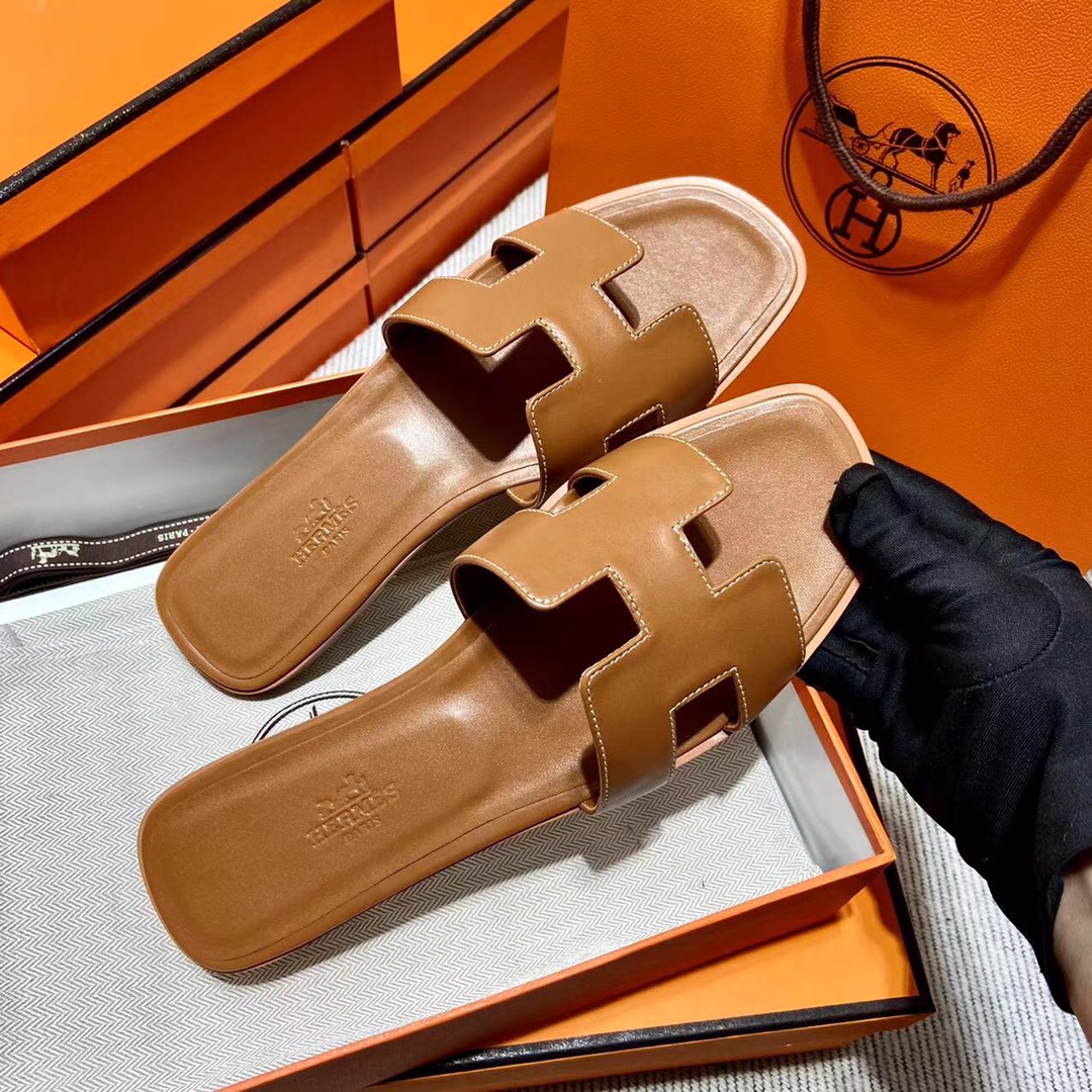 에르메스 올수공 오란 슬리퍼 샌들 스위프트 42